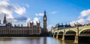 Westminster and Big Ben clock in London