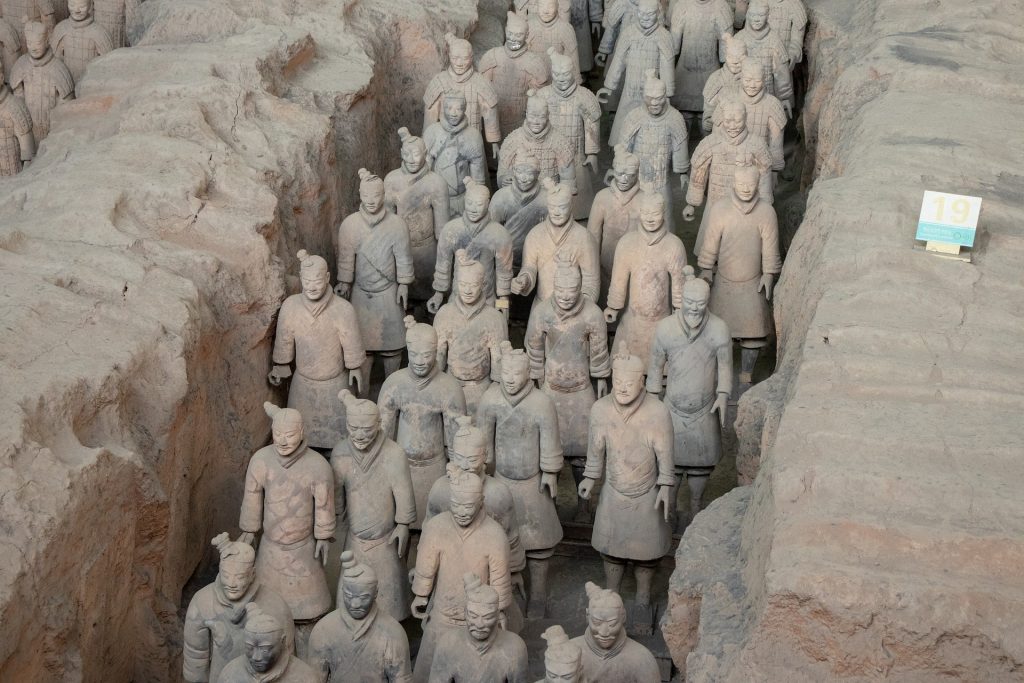 Terra Cotta warriors in Xi'an China