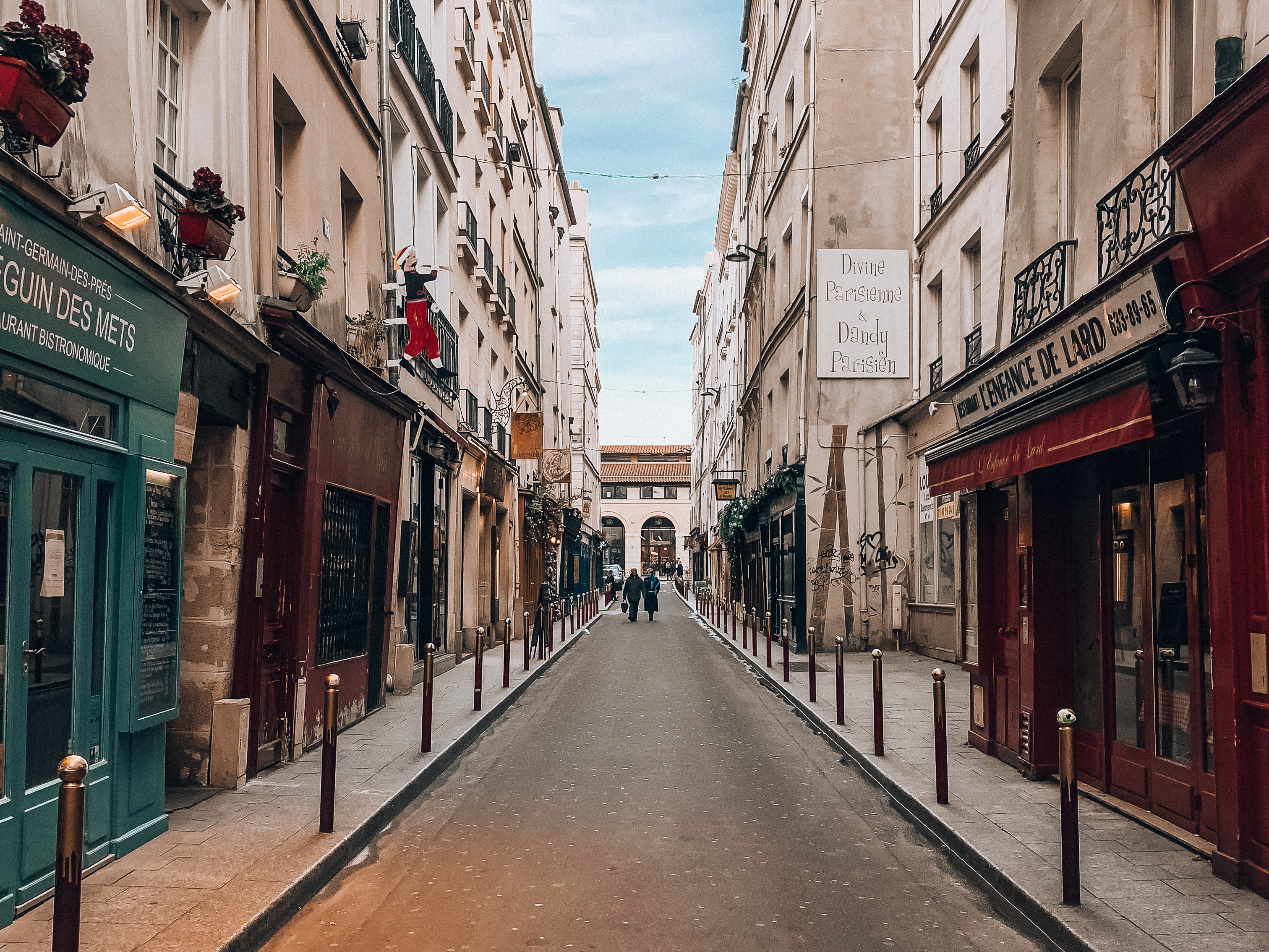 Streets of Saint-Germain-des-Pres. Photo: Kellie Paxian
