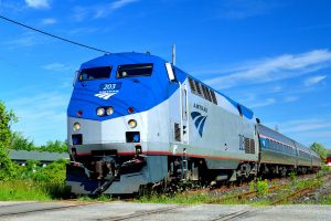 Amtrak train offers greener travel
