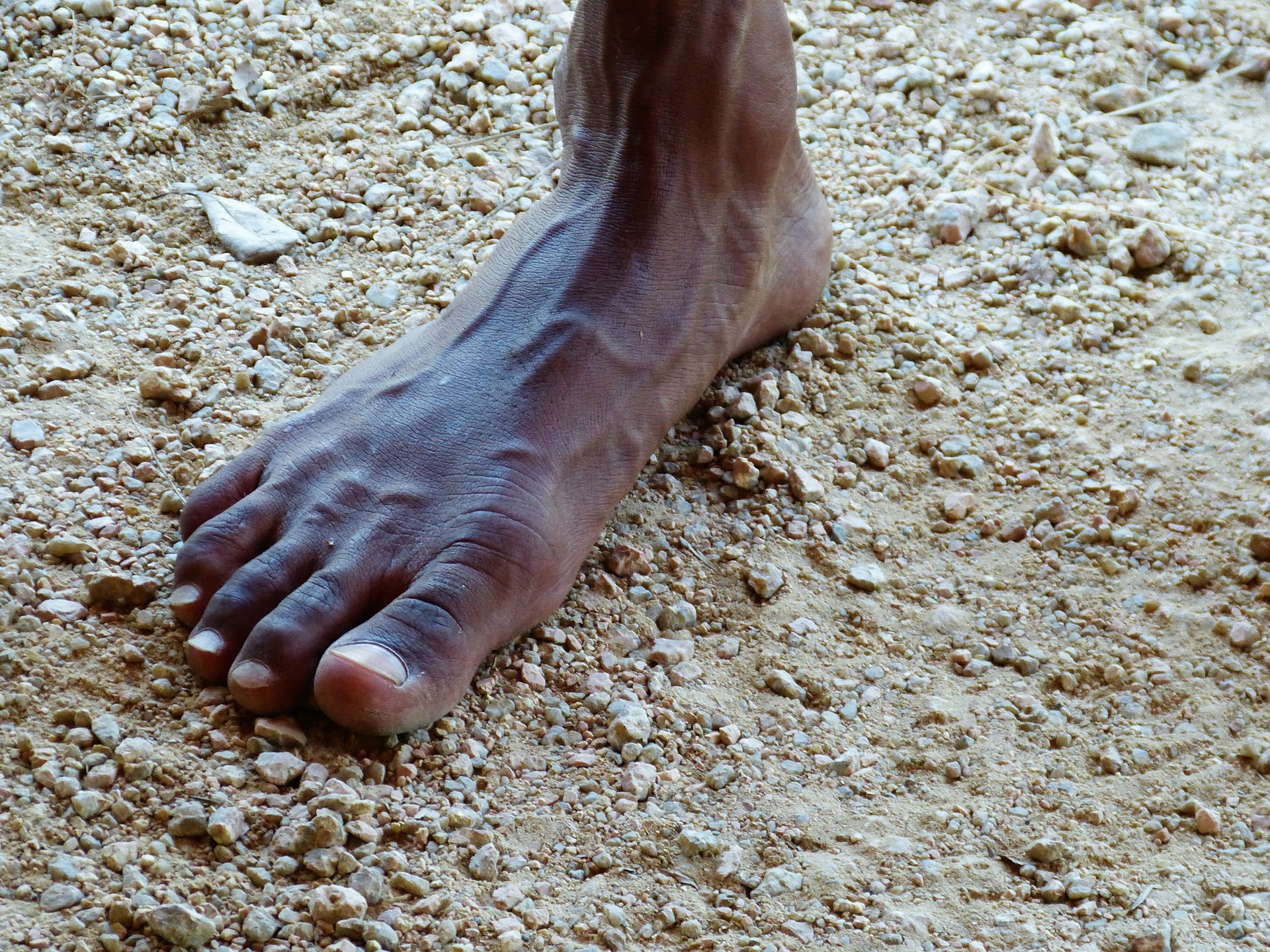 australia ancester foot-