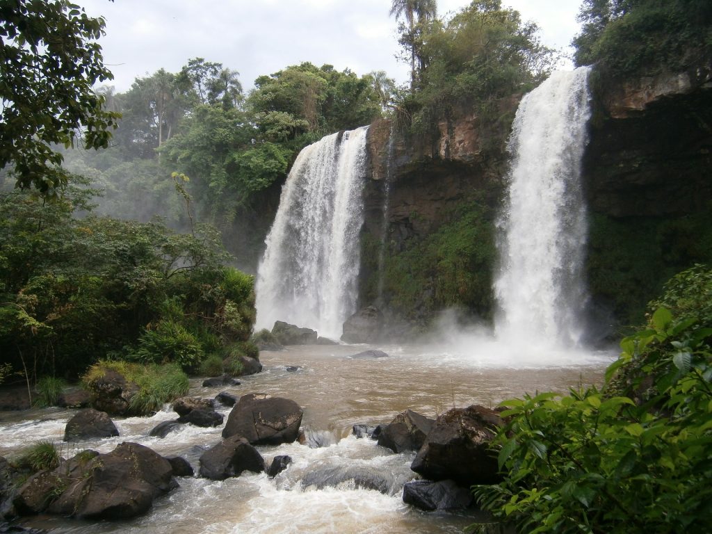 World travel - Iguassu Falls in Argentina.