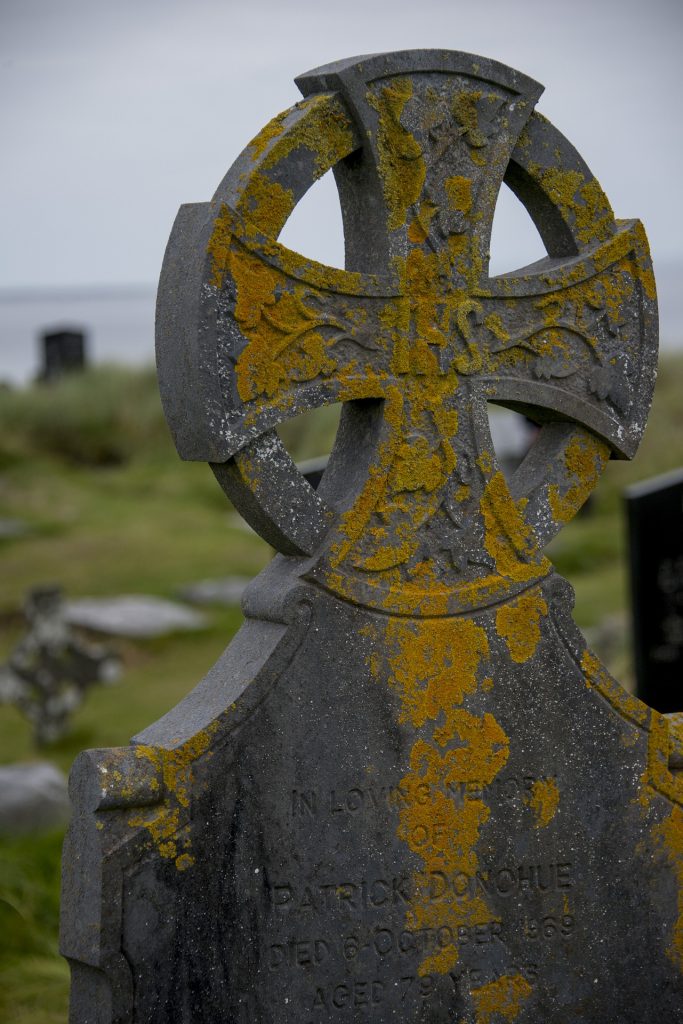 Aran Island Celtic cross