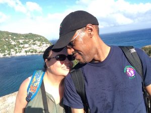 Ian and Tonya on Dominica
