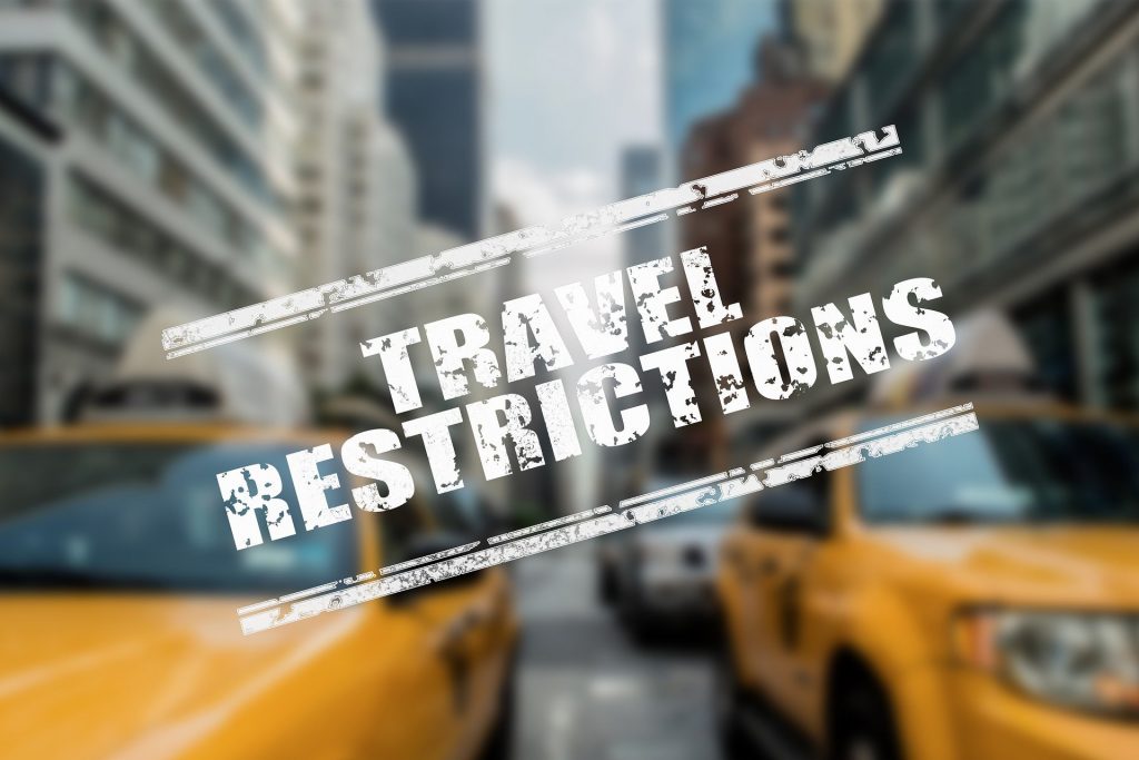 Travel Restrictions banner