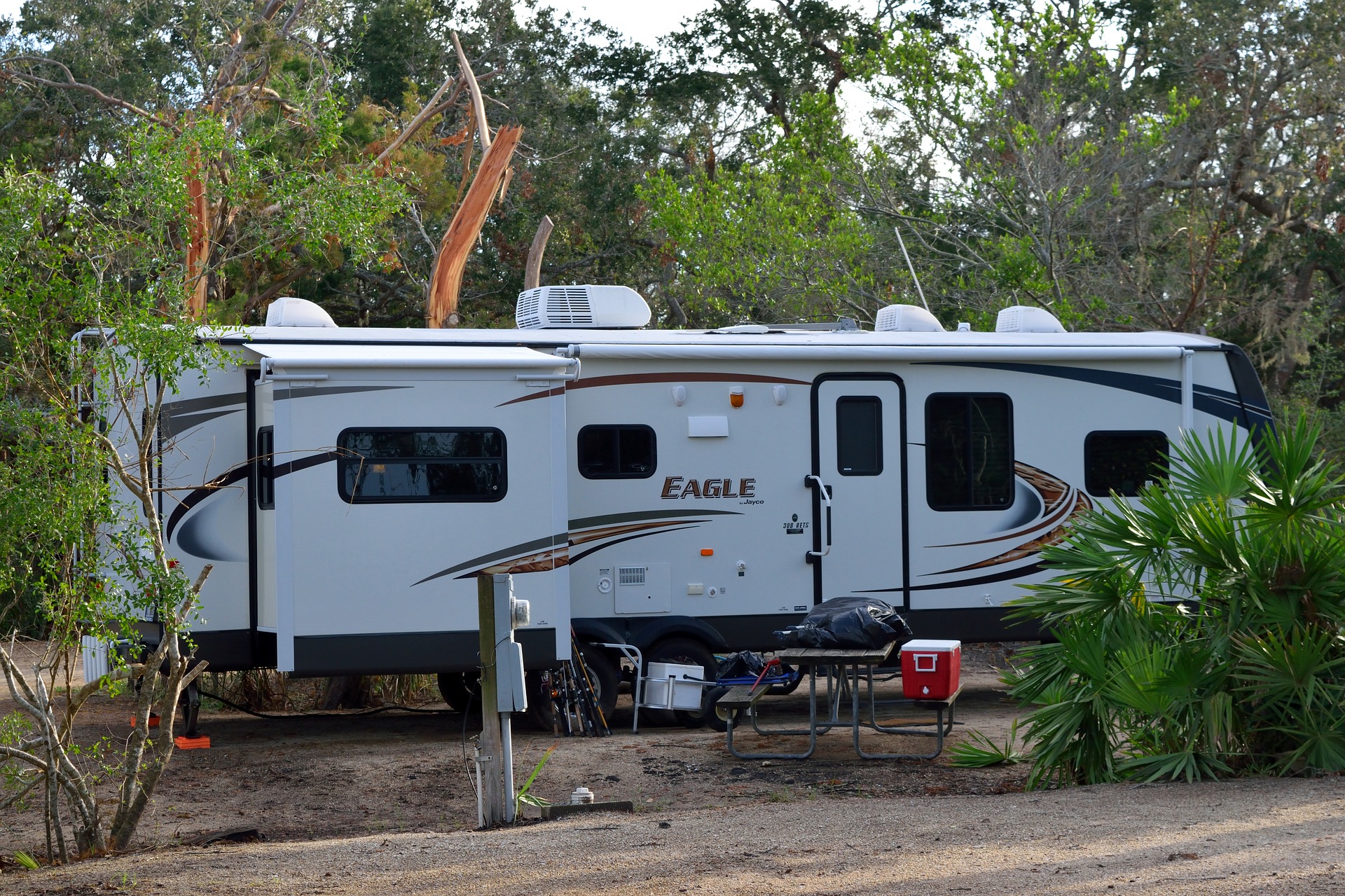 RV travel and camping