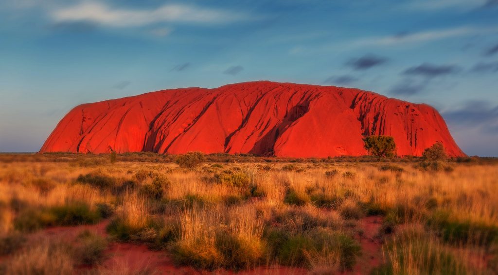 Uluru Rock in Australia