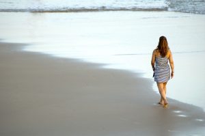 Woman-on-Beach