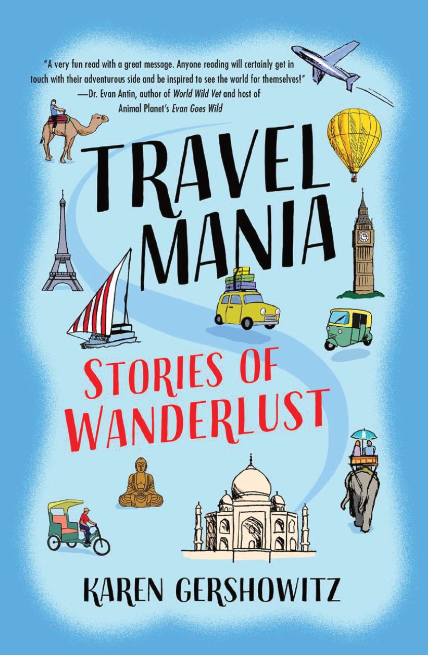 Cover of Headshot of author Karen Gershowitz's book Travel Mania