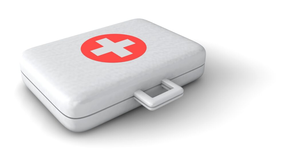 Medical luggage for travel doctor