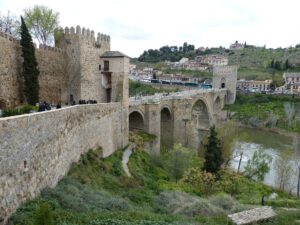 Roman architecture in the UNESCO World Heritage city of Toledo, Spain.