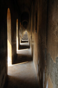 A corridor inside Bhulbhulaiya in Lucknow. Photo: Bandita Mukherjee