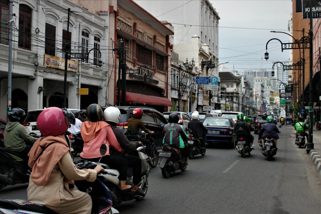 Kesawan- The old town of Medan centre of economy during Dutch colonialism. Photo: Nayla Azmi