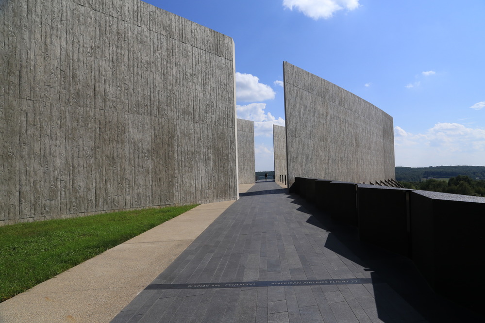 9/11 Flight 93 Memorial Flight Path Walkway. Photo Credit NPS Public Domain