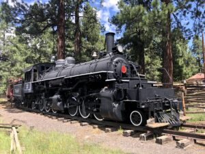 Train featured in Flagstaff Pioneer Museum. Photo: Breana Johnson