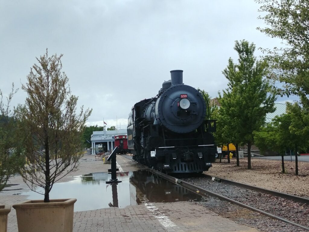 Ride the train at Grand Canyon Railway, Williams, Arizona. Photo: Breana Johnson
