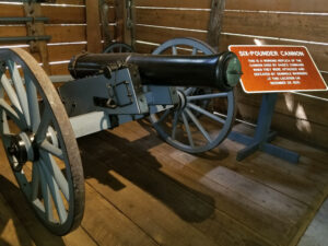 Dade Battlefield cannon replica. Photo: Kathleen Walls