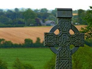 Cross dots the landscape of Ireland