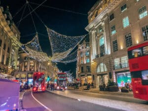 London at Christmas photo by Kellie Paxian