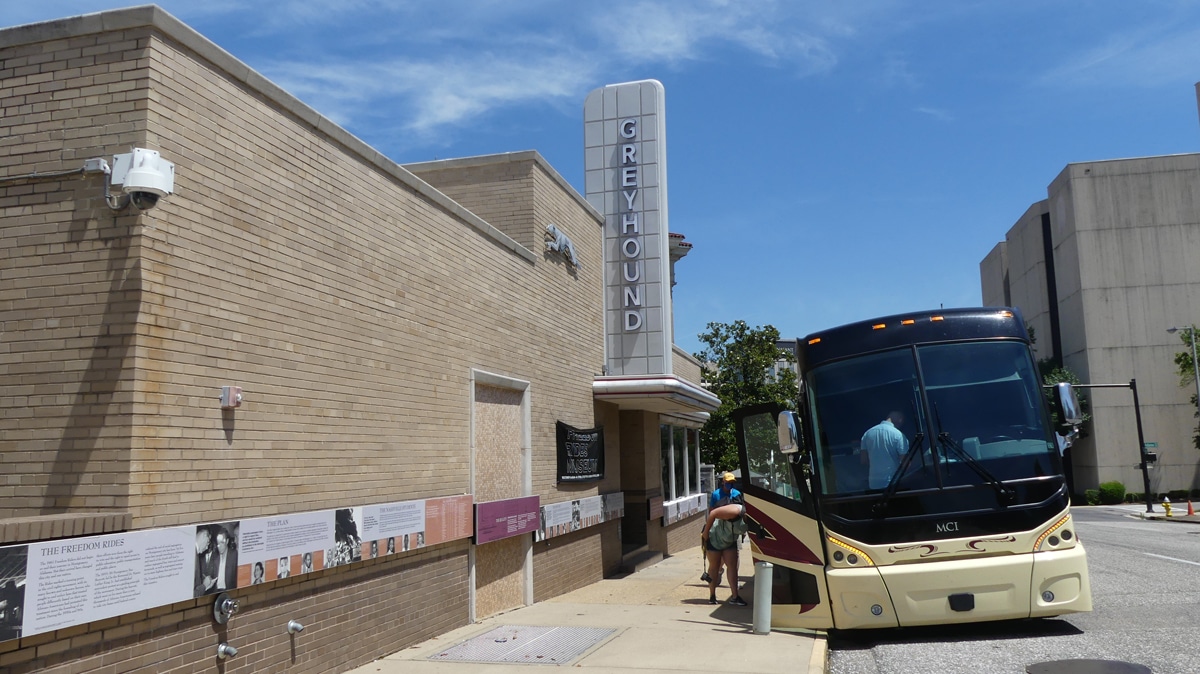 Freedom Rides museum is one of the newest along Montgomery's civil rights trail. Photo: Kathleen Walls