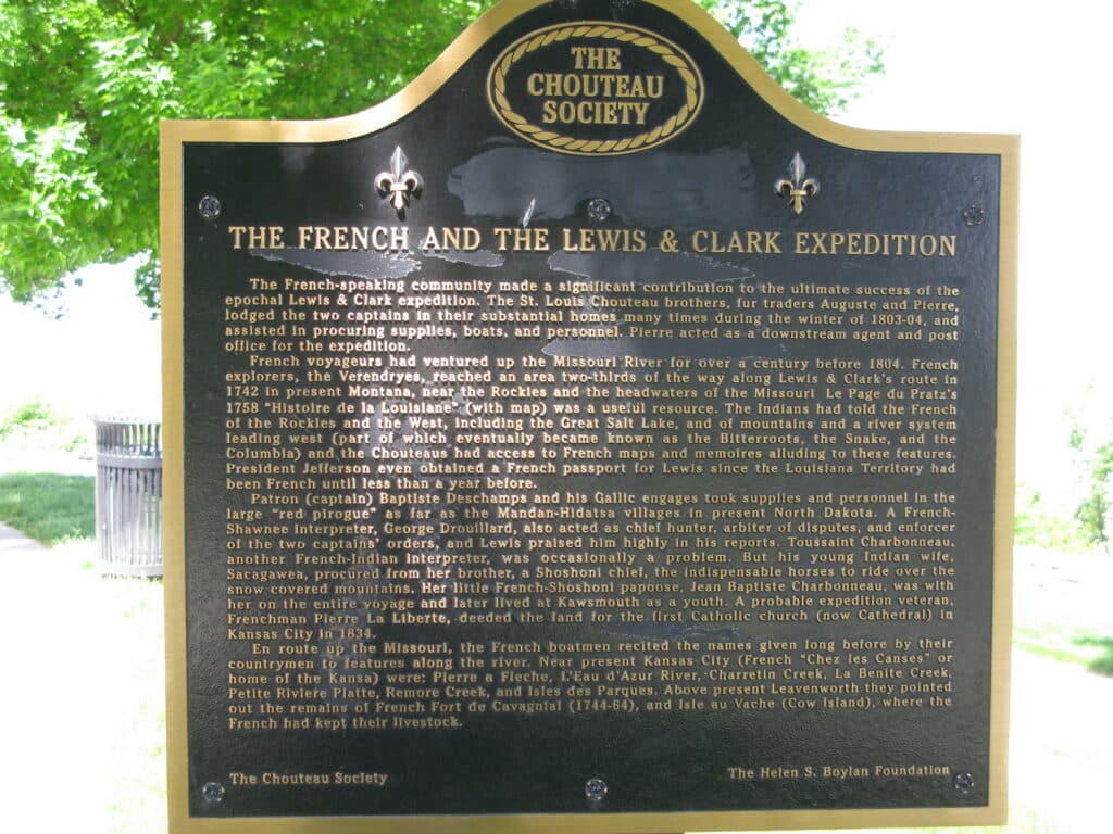 Lewis & Clark Monument in Kansas City