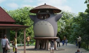 Ghibil Park Dondoko Forest Tatoro Concept image courtesy of Nerdist and author.