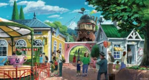 Ghibli Park Valley of Witches concept art