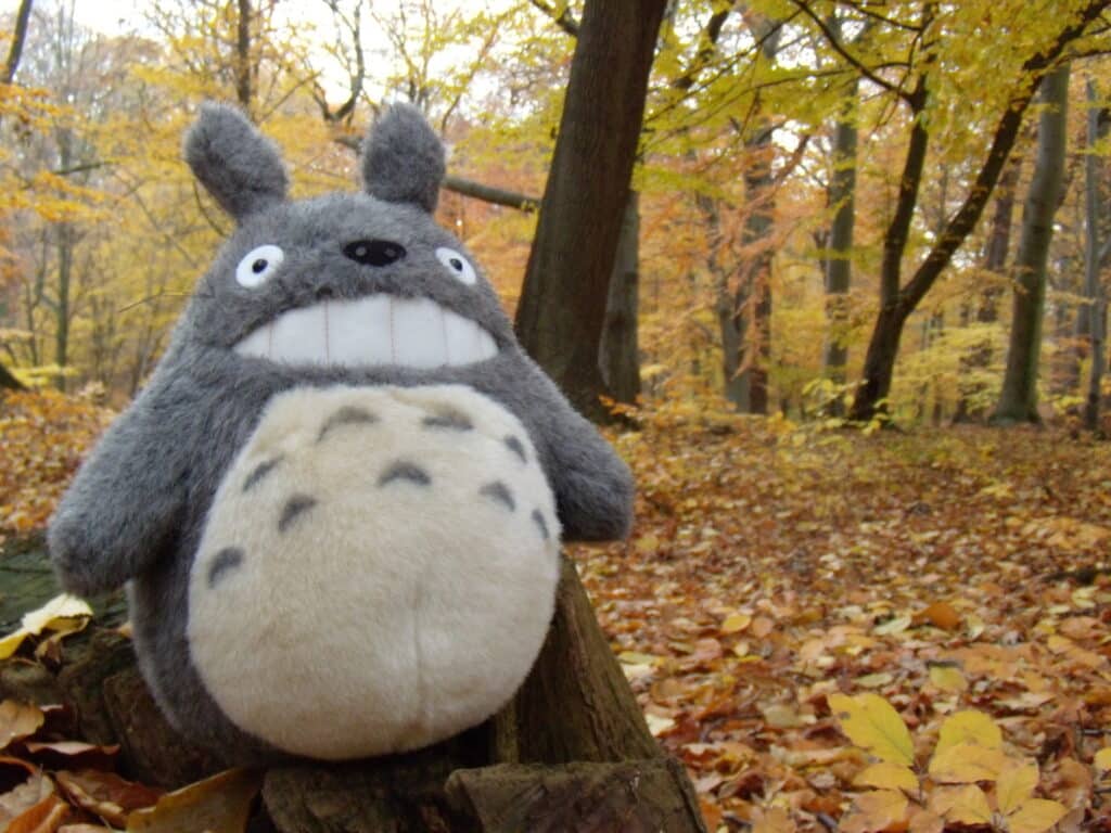 "Autumn Totoro" by HertzaHaeon is marked with CC BY-NC 2.0.