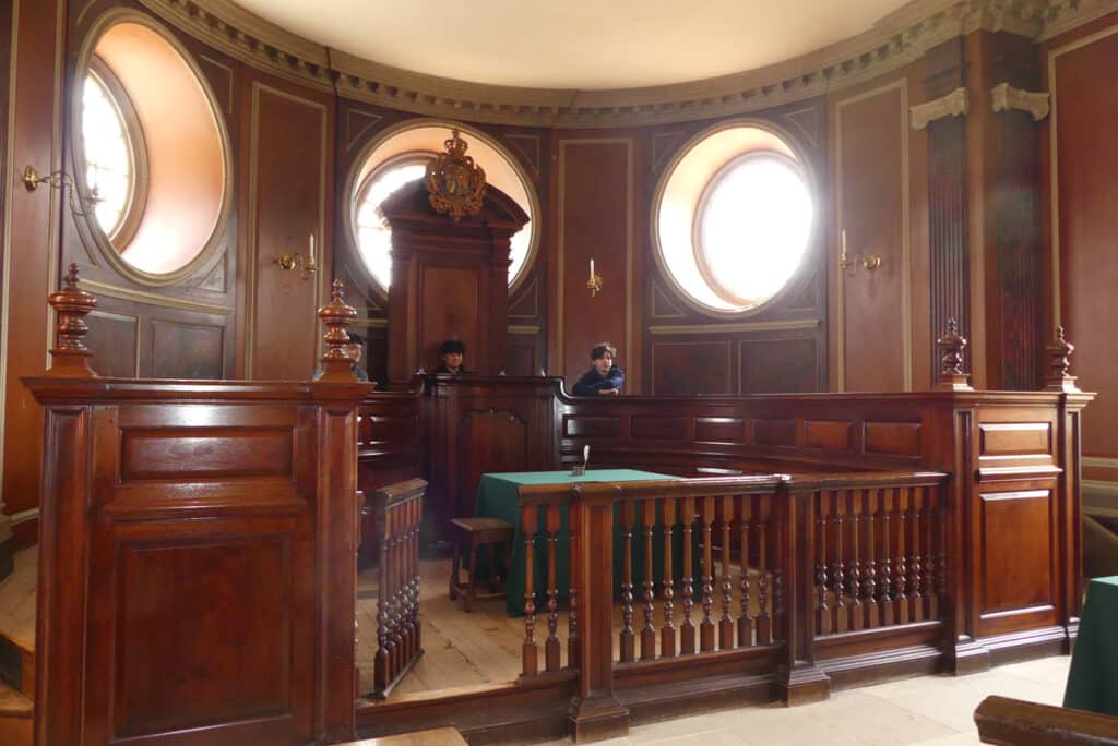 Courtroom n Capital where Slave Code was passed. Photo: Kathleen Walls