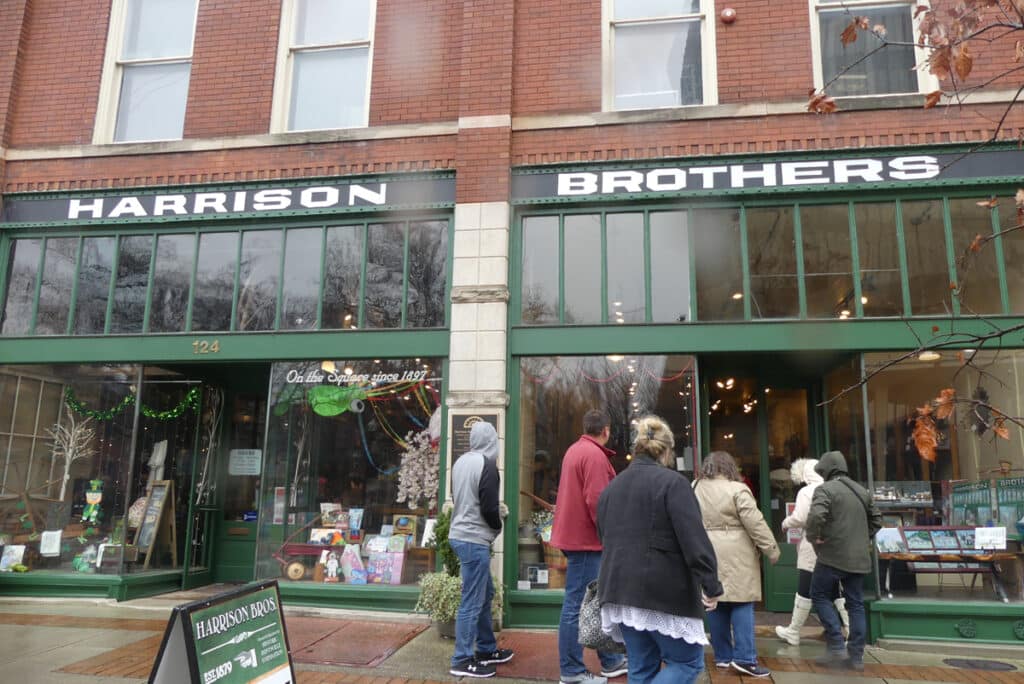 Harrison brothers store. Exterior of Harrison Brothers Store. Huntsville Photo: Kathleen Walls