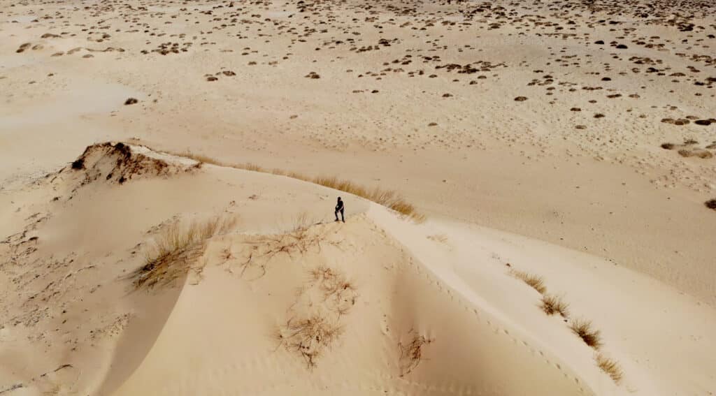 Elsen Tasarkhai, also known as Mongolia’s “Semi Gobi Desert”.  Photo: Thomas Später 