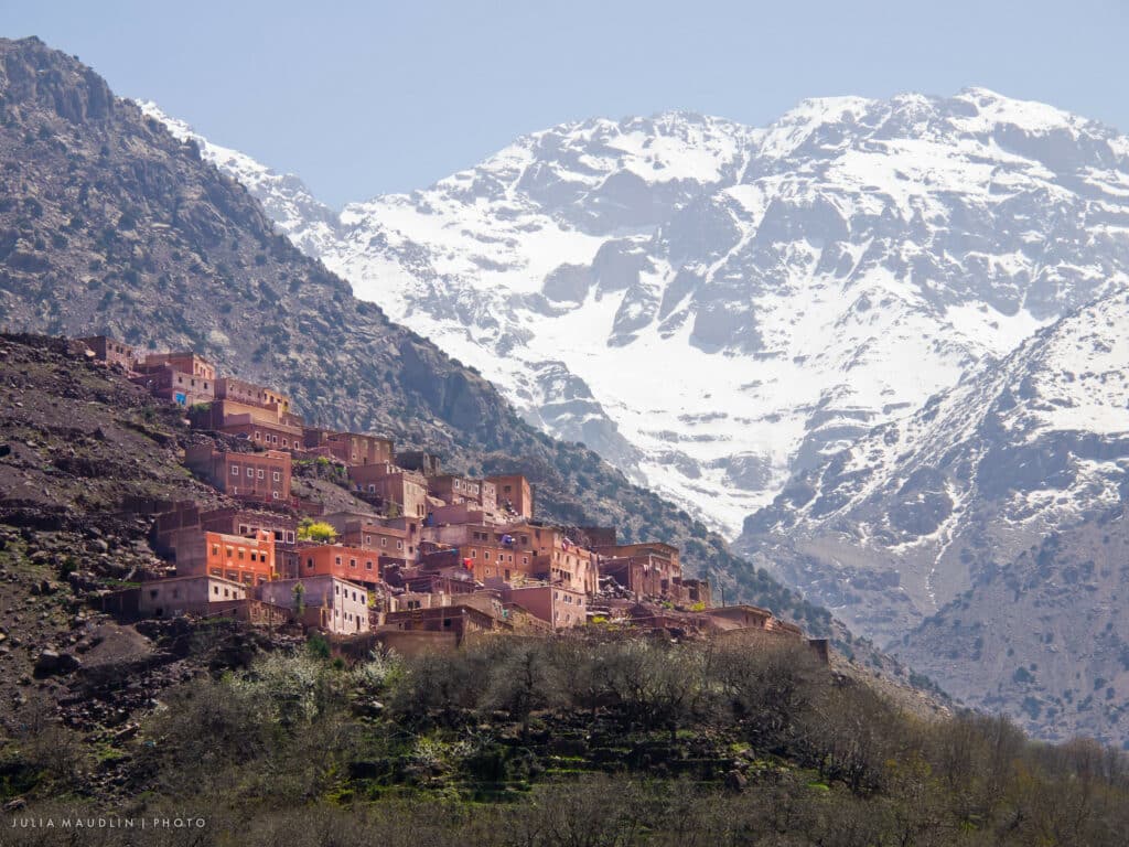 Berber Village & Mount Toubkal, Morocco photo by Julia Madlin cc 2.0