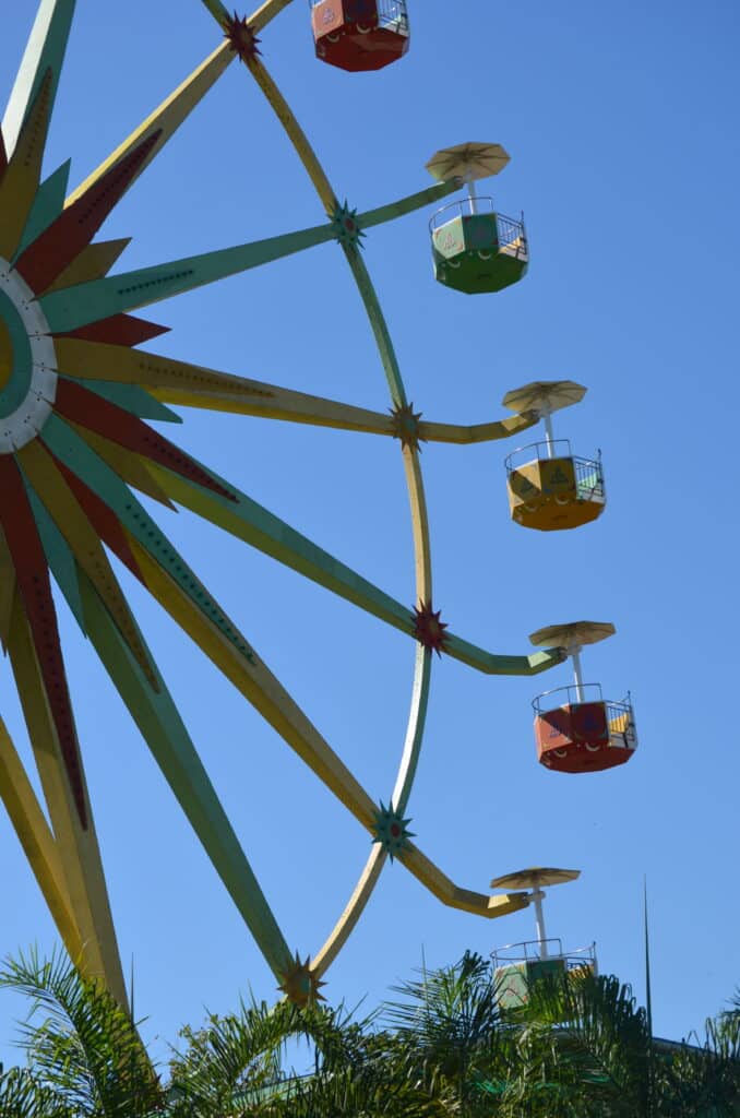 Ferris wheel at adventure park. Photo: Cara Siera