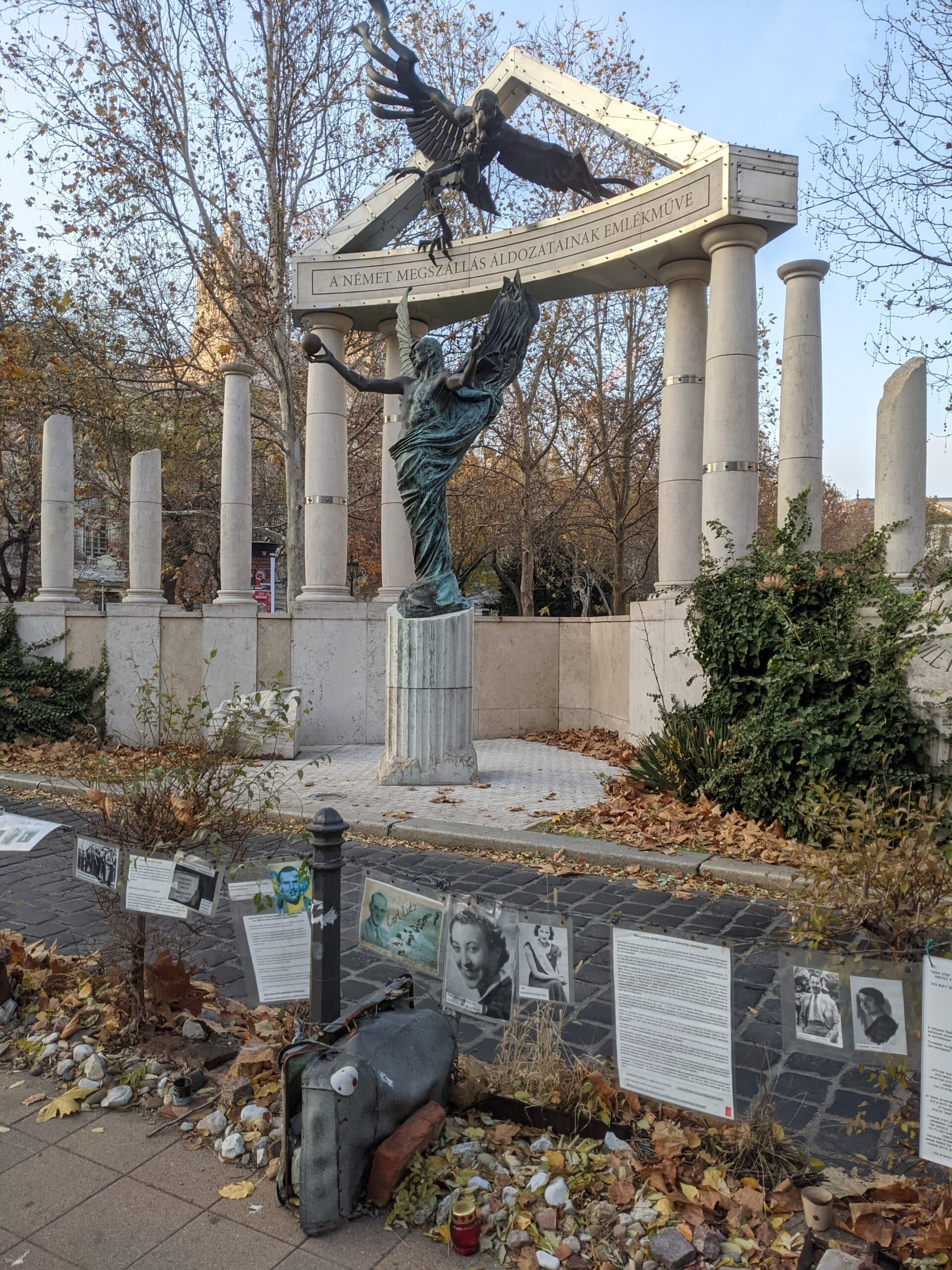 Memorial for Victims of the German Occupation. Photo: Austin Clinkenbeard