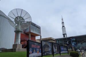 US Space & Rocket Center | Rocket Center Entrance. Photo: Cara Siera