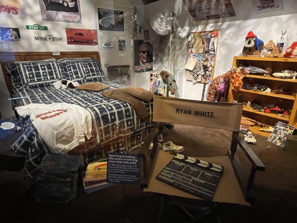 Ryan White's room. Photo: Tonya Fitzpatrick