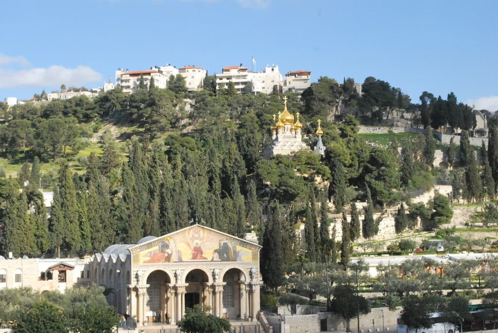 Garden of Gethsemane and Church of All Nations. Photo: Tonya Fitzpatrick