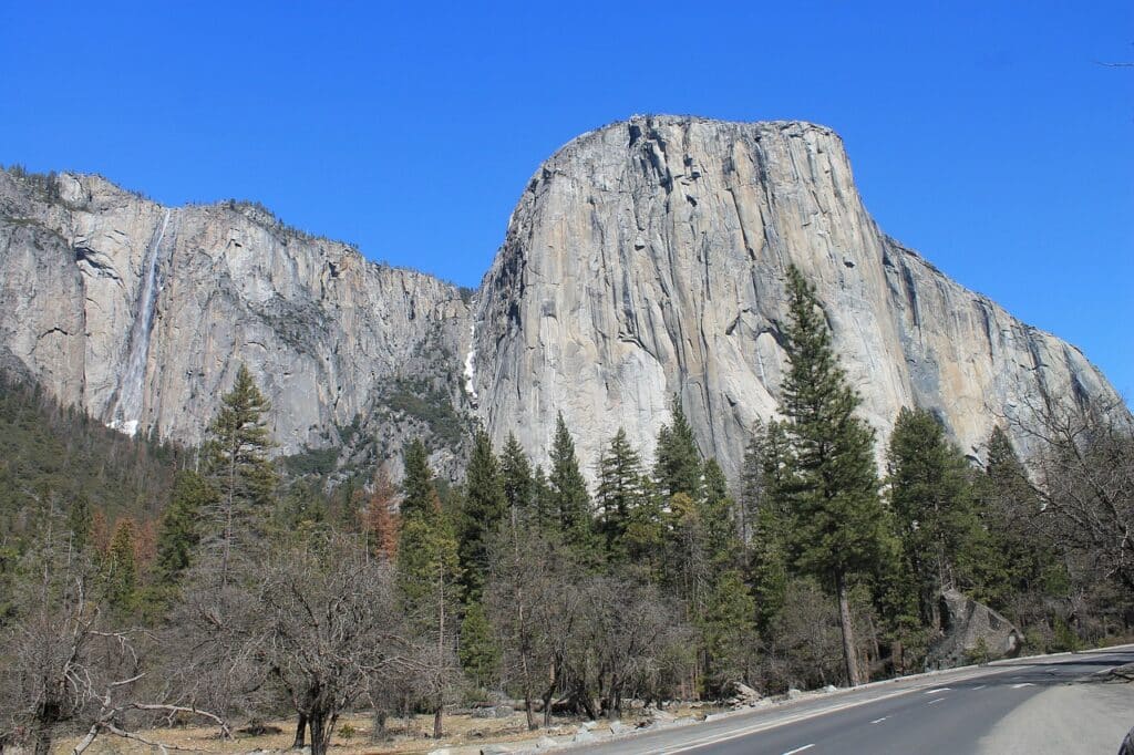 El Capitan in Yosemite National Park just outside Merced, CA