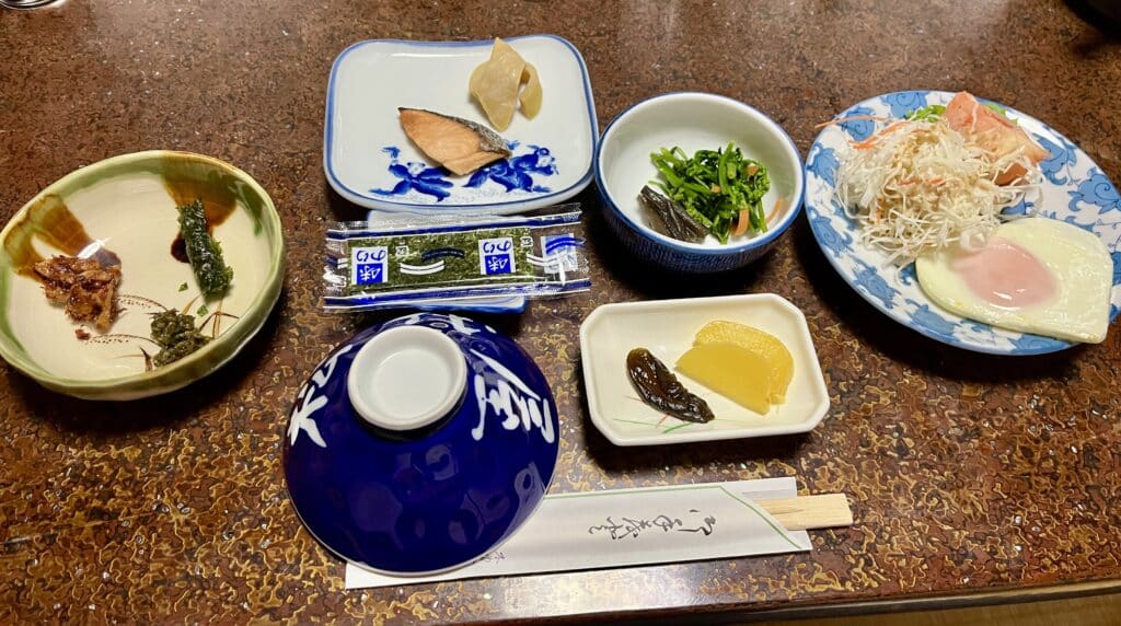 Breakfast, Japanese Inn