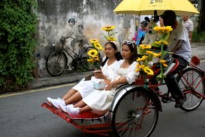 Trishaw Ride in Penang